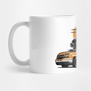 Orange Silverado in Nature Mug